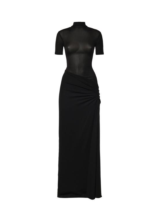 26FW 크리스토퍼에스버 미디 원피스 24013264 BLACK