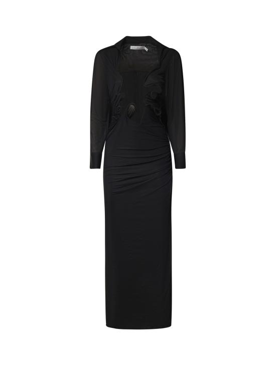26FW 크리스토퍼에스버 롱 원피스 23023503 BLACK