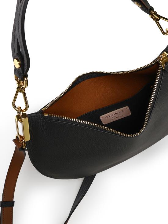 26FW 코치넬리 숄더백 E1QKF130201 613 BLACK COGNAC - COCCINELLE