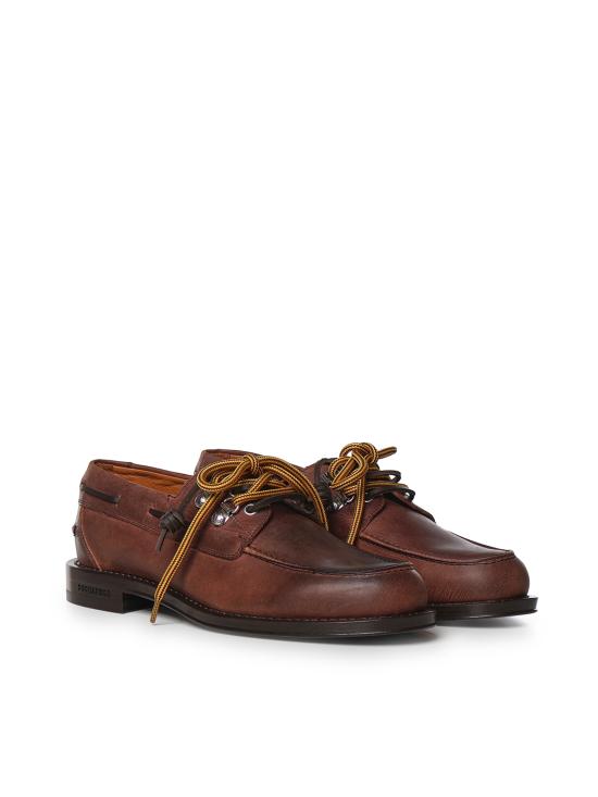 26FW 디스퀘어드2 로퍼 LUM0126 5081 DARK BROWN - DSQUARED2