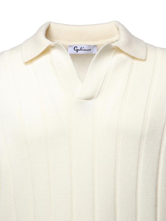 26FW 갈리아노 스웨터 19626 23184001 IVORY - GALIANO