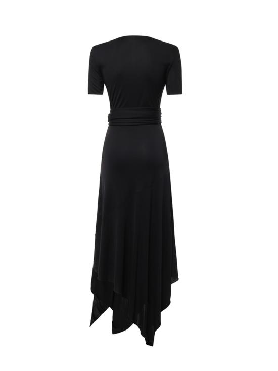 26FW 알라이아 미디 원피스 AA9R3137J090D 995 NOIR ALAIA - ALAIA