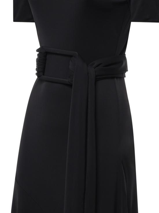 26FW 알라이아 미디 원피스 AA9R3137J090D 995 NOIR ALAIA - ALAIA