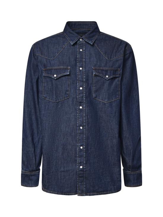 26FW 돈답 데님 셔츠 UC343R DF0272UMY4800 Blue