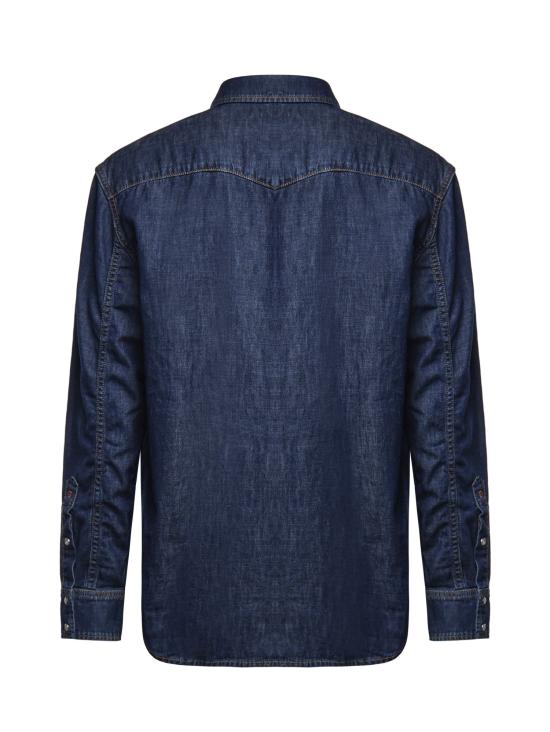 26FW 돈답 데님 셔츠 UC343R DF0272UMY4800 Blue - DONDUP