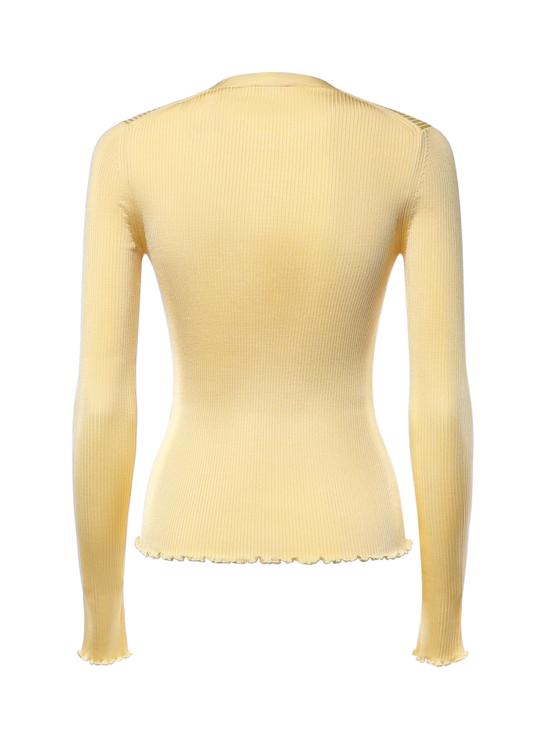 26FW 알라이아 스웨터 AA9H1460K232C 239 JAUNE PALE - ALAIA