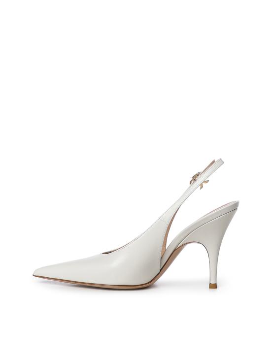 26FW 지안비토로시 플랫 슈즈 G95605 95RICOFFW OFF WHITE - GIANVITO ROSSI