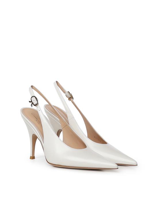 26FW 지안비토로시 플랫 슈즈 G95605 95RICOFFW OFF WHITE - GIANVITO ROSSI