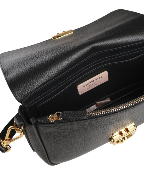 26FW 코치넬리 숄더백 E1U4K120101 001 BLACK - COCCINELLE