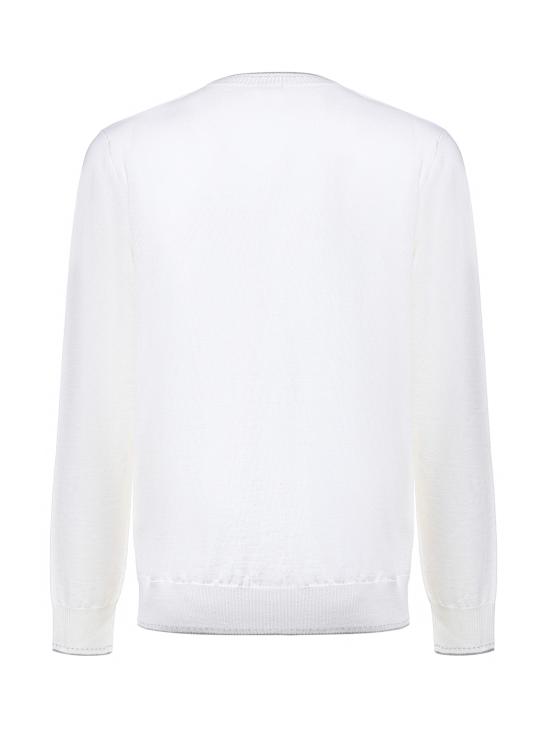 26FW 일레븐티 스웨터 N76MAGN39MAG0N028 00 13 IVORY LIGHT GREY - ELEVENTY