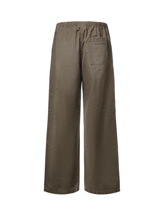 26FW 아크네 스튜디오 워싱 코튼 트라우저 팬츠 워싱 코튼 트라우저 팬츠 BK0778 ABB - ACNE STUDIOS