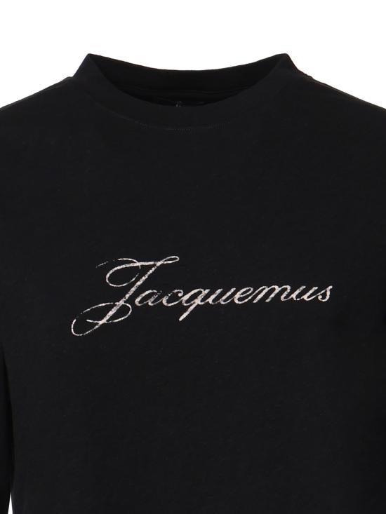 26FW 자크뮈스 자크뮈스 티셔츠 TSW00596AJ00289 990 BLACK - JACQUEMUS