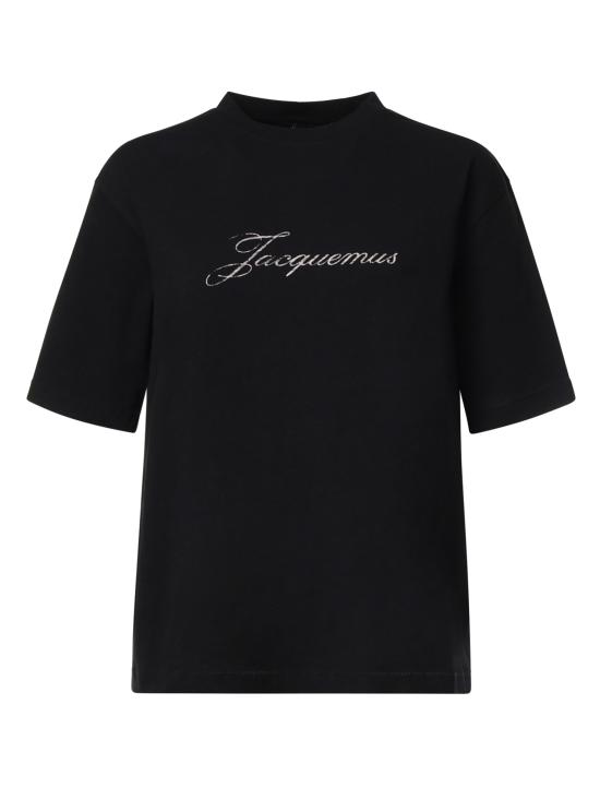 26FW 자크뮈스 자크뮈스 티셔츠 TSW00596AJ00289 990 BLACK