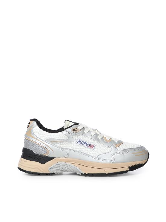 26FW 오트리 하이퍼웨이 스니커즈 HYLM MV13 SILVER WHITE IRISH CREAM