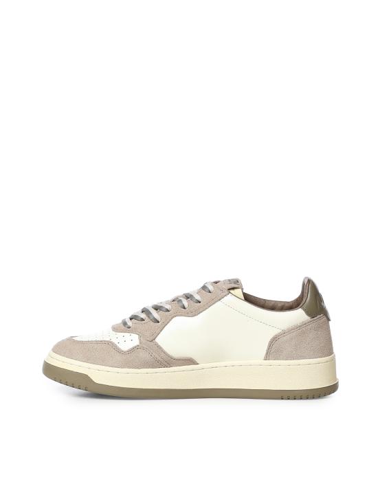 26FW 오트리 메달리스트 로우 스니커즈 AULM BW07 COVERT GREEN LICORICE - AUTRY