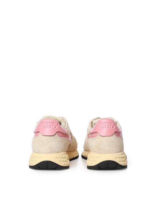 26FW 오트리 릴윈드 스니커즈 WWLW UT61 ECRU GERANIUM PINK - AUTRY