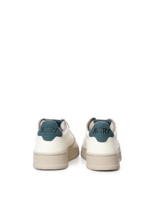 26FW 오트리 메달리스트 로우 스니커즈 AULM NE18 DARK SEA LEATHER GRAY - AUTRY