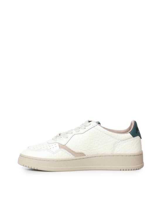 26FW 오트리 메달리스트 로우 스니커즈 AULM NE18 DARK SEA LEATHER GRAY - AUTRY