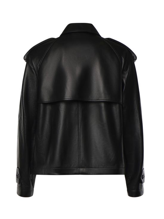 26FW 버버리 가죽 자켓 8129840 A1189 BLACK - BURBERRY