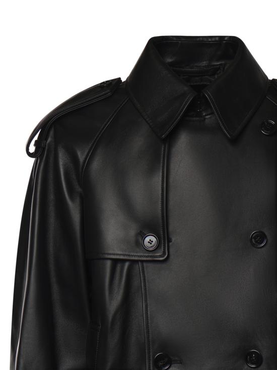 26FW 버버리 가죽 자켓 8129840 A1189 BLACK - BURBERRY