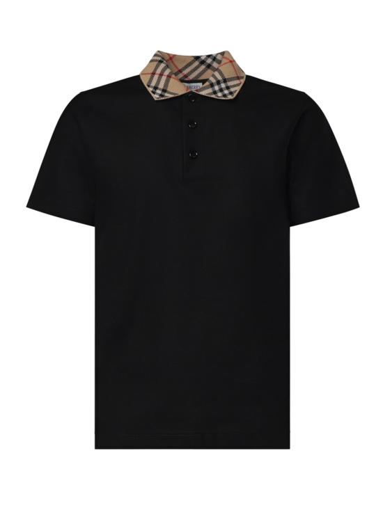 26FW 버버리 폴로 티셔츠 8126965 A1189 BLACK