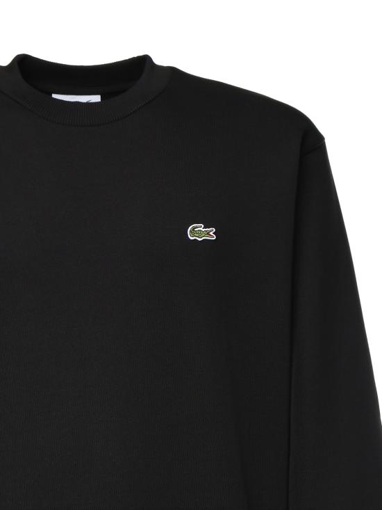 26FW 라코스테 긴팔 티셔츠 SH8868 031 BLACK - LACOSTE