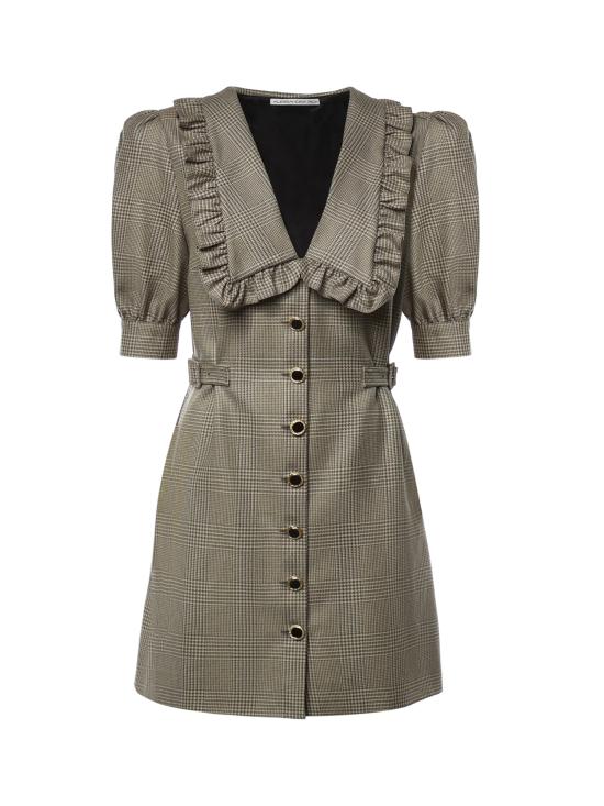 26FW 알레산드라리치 숏 원피스 FABX4390F4805 1969 GREEN BEIGE