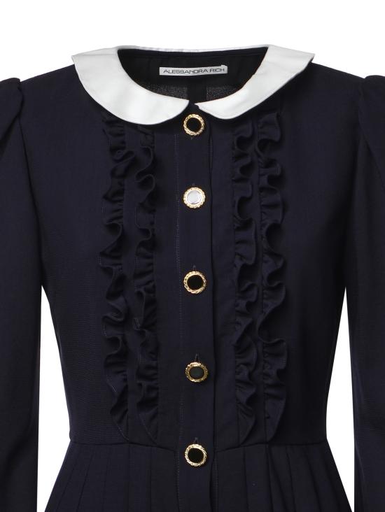 26FW 알레산드라리치 숏 원피스 FABX4421F4843 1844 DARK BLUE - ALESSANDRA RICH