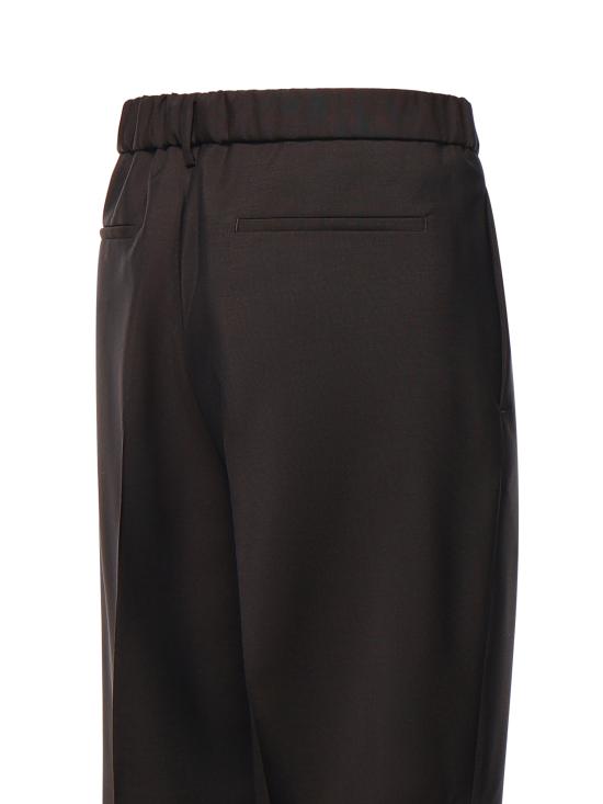 26FW 질샌더 스트레이트 팬츠 J21KA0011 J41444201 Chocolate brown - JIL SANDER