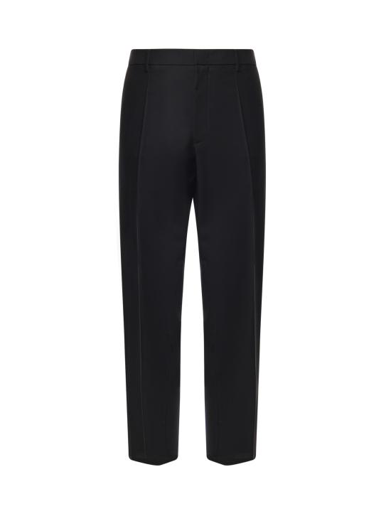 26FW 질샌더 스트레이트 팬츠 J21KA0011 J41444001 BLACK