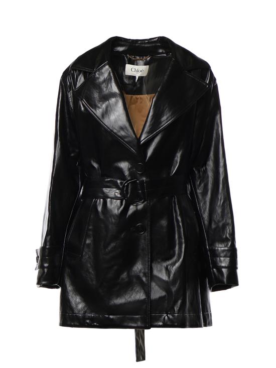 26FW 끌로에 코트 CH26AMA41011 001 BLACK