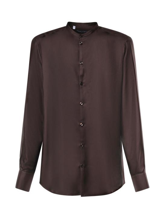 26FW 돌체앤가바나 긴팔 셔츠 G5MZ2T GK525M0674 BROWN
