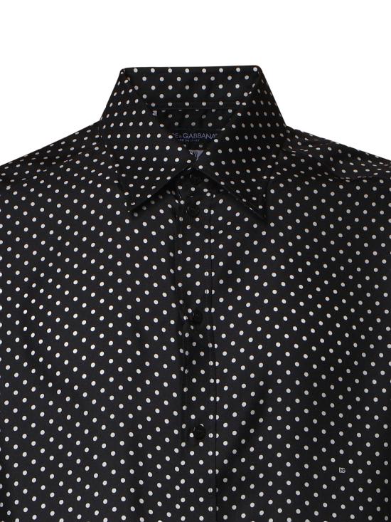 26FW 돌체앤가바나 긴팔 셔츠 G5ML1T IS13OHN6DI BLACK - DOLCE & GABBANA