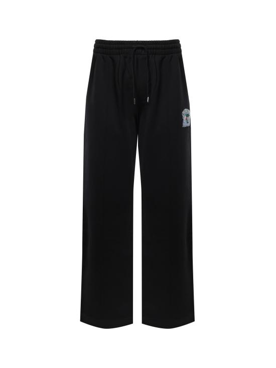 26FW 카사블랑카 트레이닝/조거 팬츠 MPF26JTR361 01 BLACK