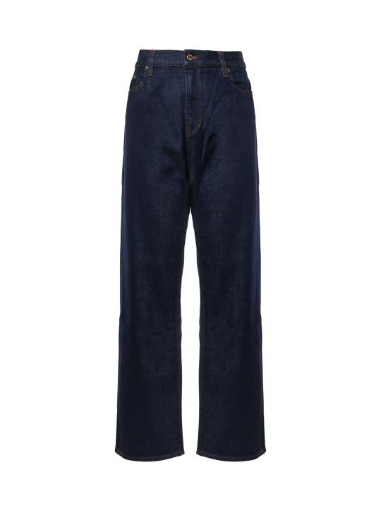 26FW 카사블랑카 데님 팬츠 MPF26DN007 01 NAVY