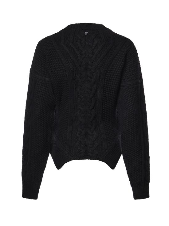 26FW 돈답 스웨터 DT446 M01027D002999 BLACK - DONDUP