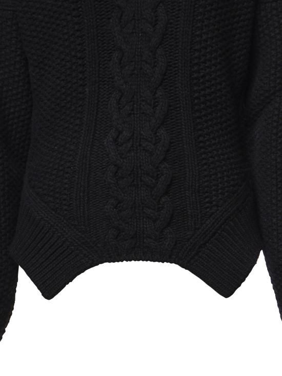 26FW 돈답 스웨터 DT446 M01027D002999 BLACK - DONDUP