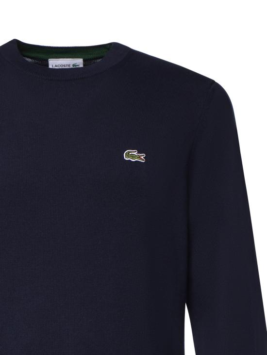 26FW 라코스테 크루넥 스웨터 AH1985 166 NAVY - LACOSTE