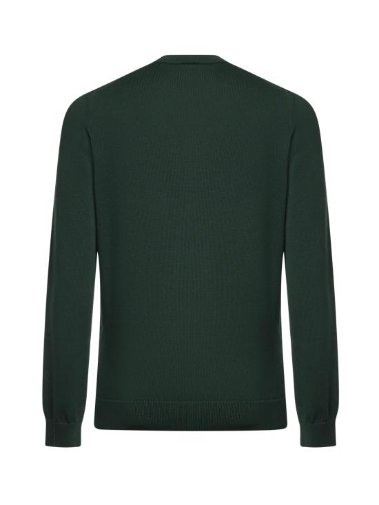 26FW 라코스테 크루넥 스웨터 AH1985 YZP OLIVE GREEN - LACOSTE