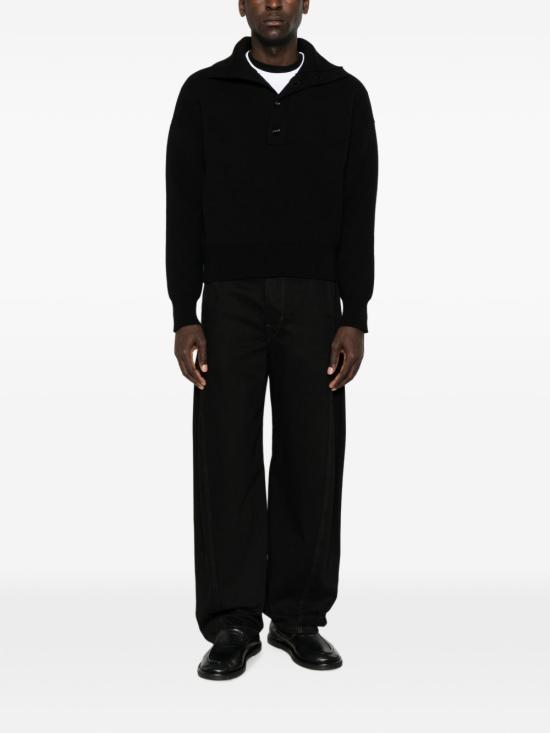26FW 아미 스웨터 UKS885KN0192 001 Nero - AMI