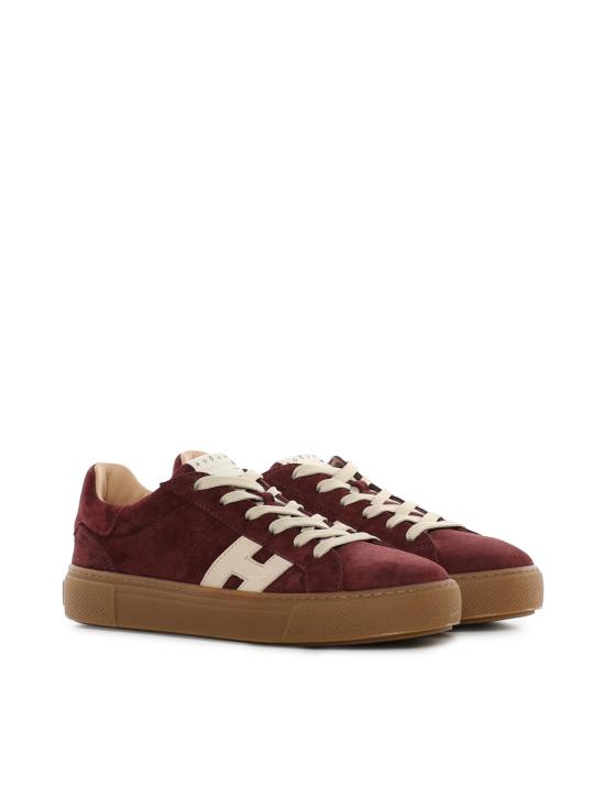 26FW 호간 스니커즈 HXM7050GF10UHT 0FD8 BORDEAUX - HOGAN