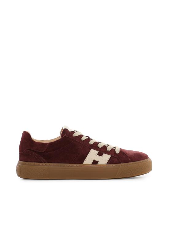 26FW 호간 스니커즈 HXM7050GF10UHT 0FD8 BORDEAUX