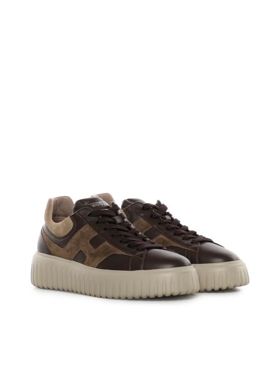 26FW 호간 스니커즈 HXM6450FE91N1M 760Y BROWN - HOGAN