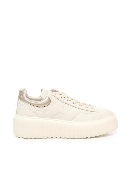 26FW 호간 H-스트라이프 스니커즈 HXW6450FC60KU0 0GAN IVORY GOLD