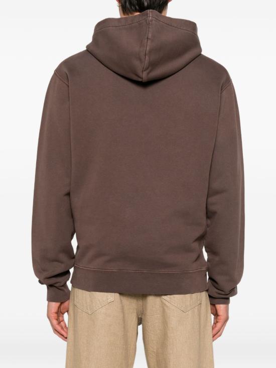 26FW 자크뮈스 그로그랭 후드 티셔츠 HOM00247AJ00126 850 Marrone - JACQUEMUS