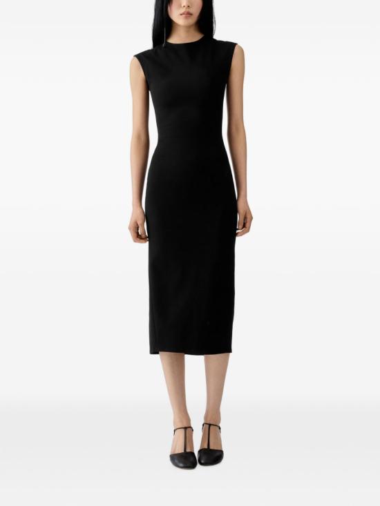 26FW 자크뮈스 미디 원피스 DRW00889AW00476 990 Nero - JACQUEMUS