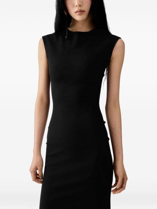 26FW 자크뮈스 미디 원피스 DRW00889AW00476 990 Nero - JACQUEMUS