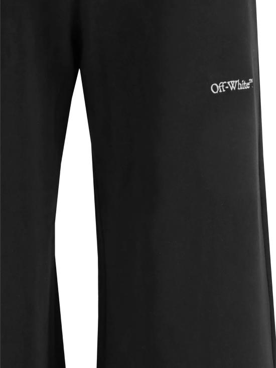 26FW 오프화이트 스트레이트 팬츠 2FH00338B W003 BLACK WHITE - OFF WHITE