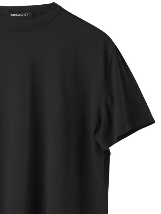 26FW 아워레가시 뉴 박스 저지 반소매 티셔츠 M2206NBL X Black Clean Jersey - OUR LEGACY