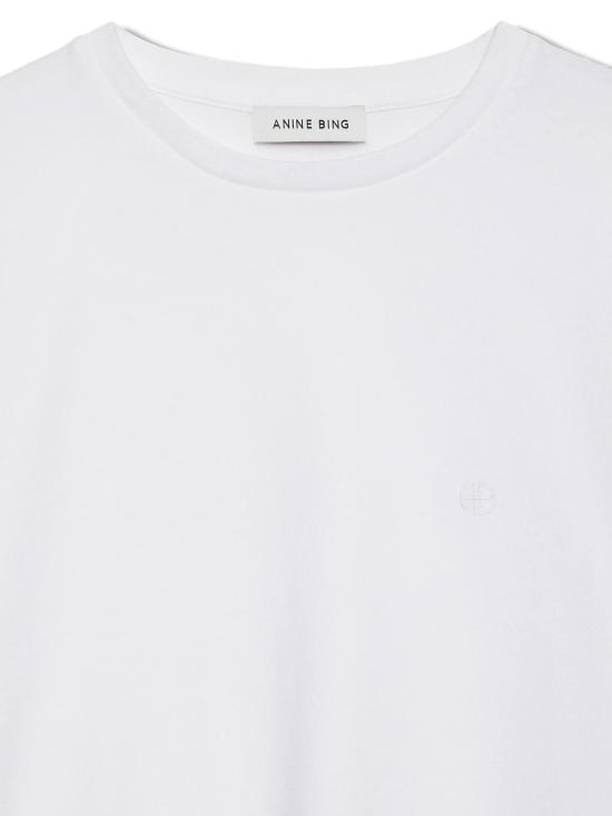 26FW 애니빙 반팔 티셔츠 A0812680WTI26 WHITE - ANINE BING